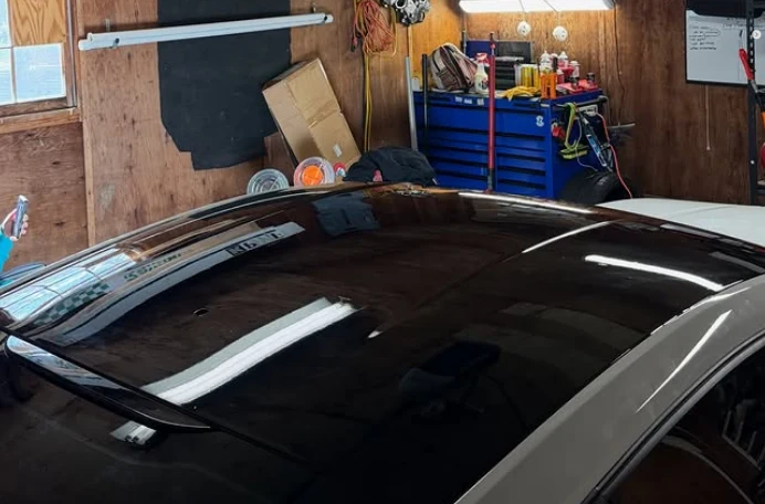 Ford Mustang 5.0 Roof Wrap project photo